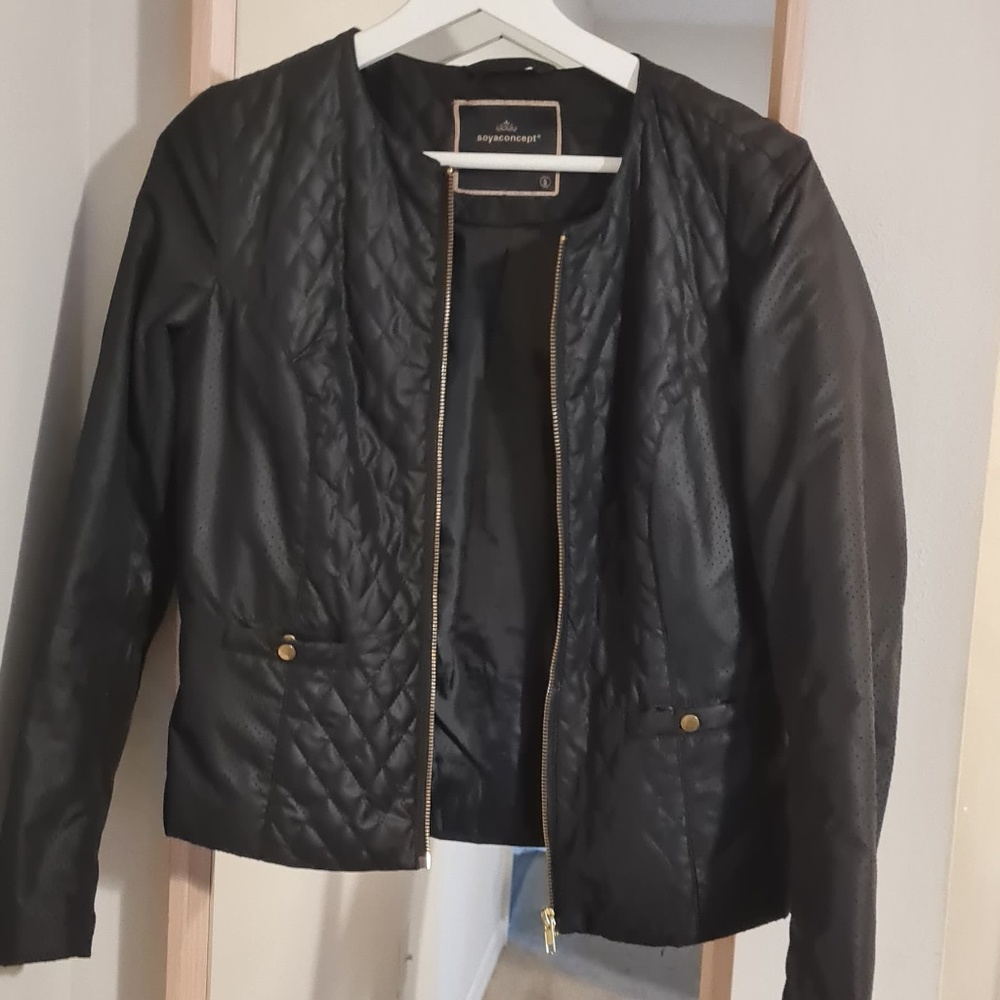 Black Bomber Jacket
